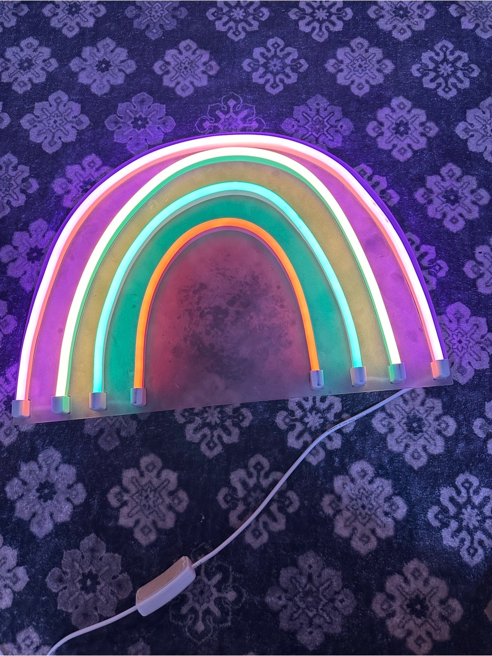 Multicolor Neon Rainbow LED Wall Light